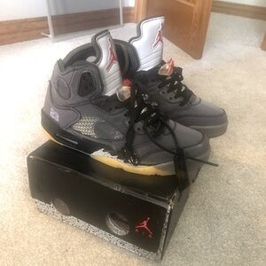 Jordan 5 SP x Off-White Muslin